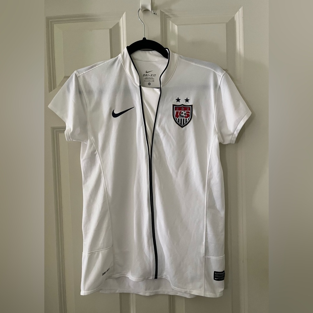 Women’s Nike Dri-Fit Authentic USA Soccer Home Jersey Team 2011 Small